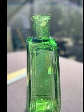 Rare Vintage Green Bottle REC 1893